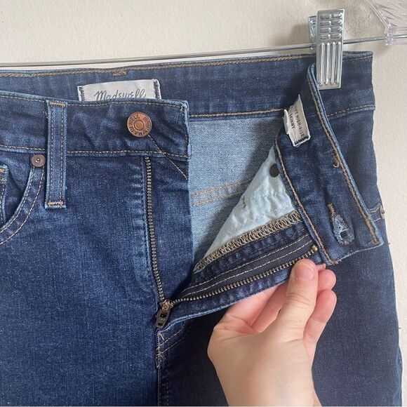 Madewell Curvy High-Rise Skinny Jeans Dark Wash Size 26 - Picture 14 of 14